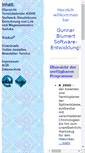 Mobile Screenshot of blumert.de